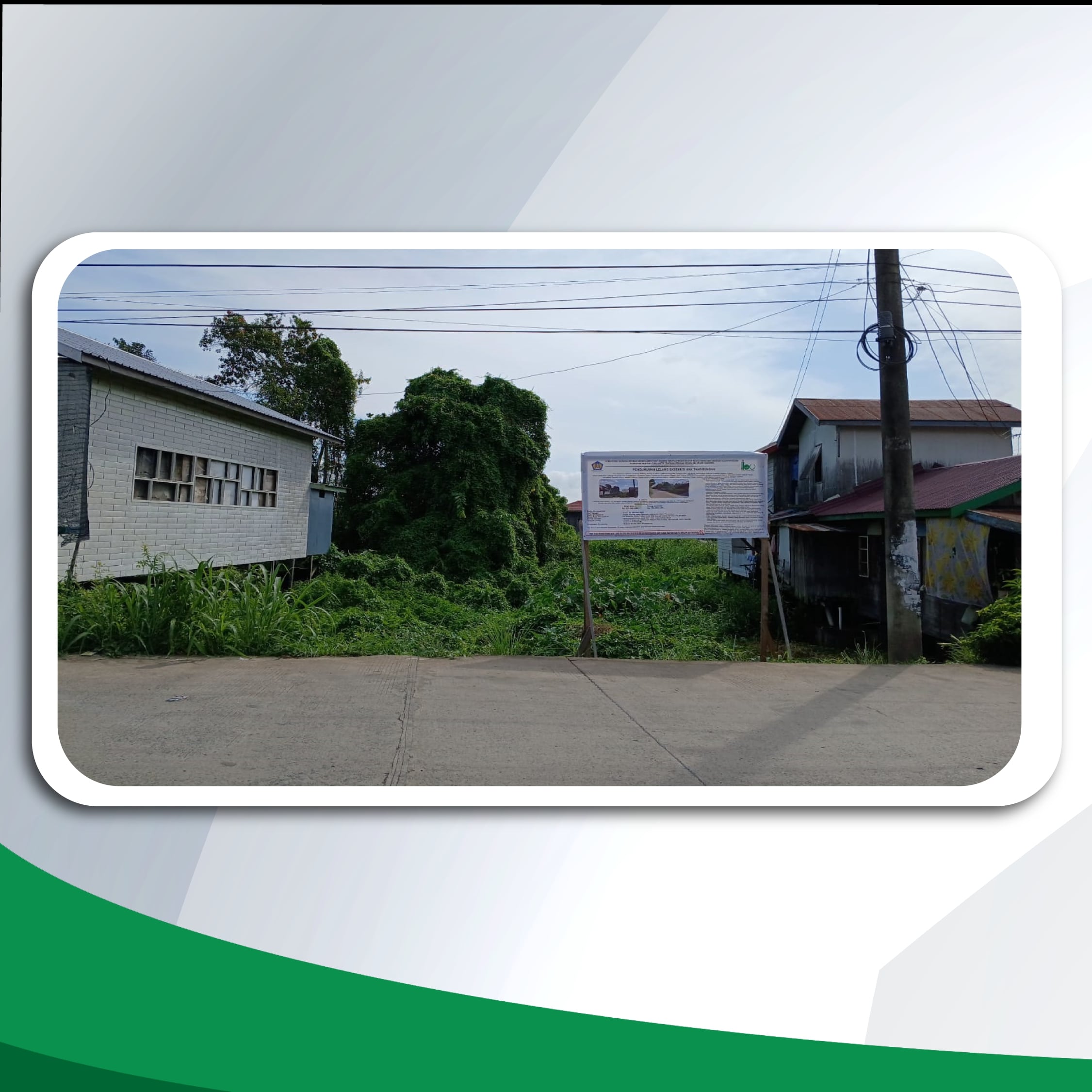 Sebidang Tanah Terletak di Kecamatan Kota Bangun, Kutai Kartanegara, Kalimantan Timur